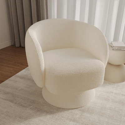 Fauteuil d'appoint pivotant Taccarra