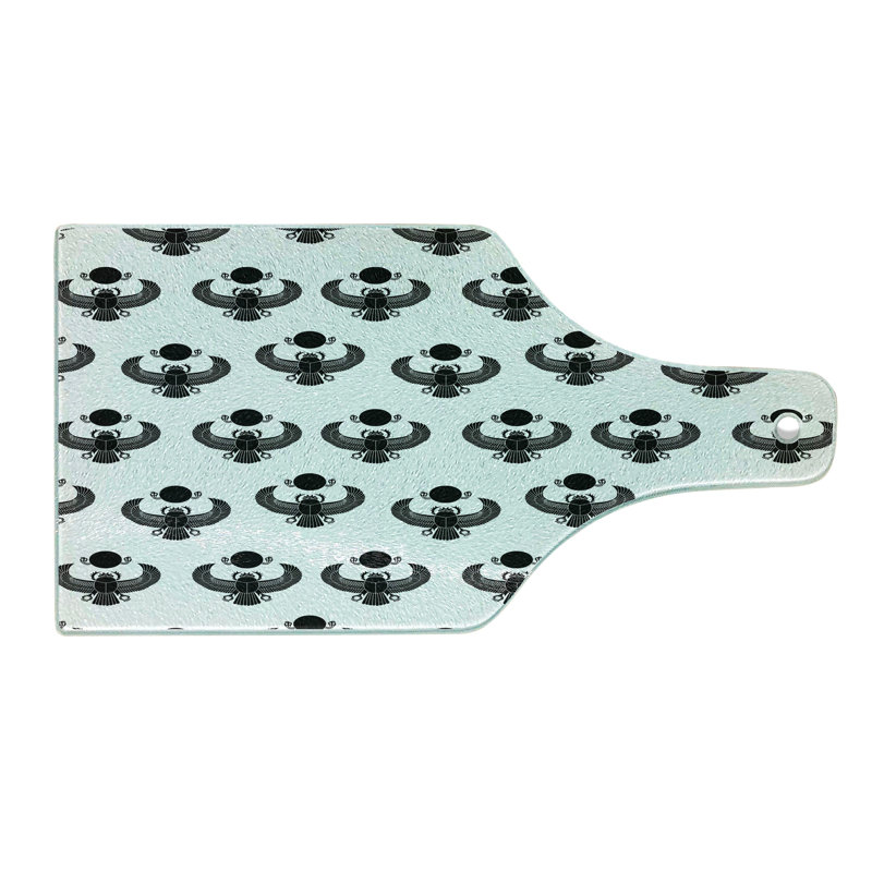 Planche à découper en verre trempé Ambesonne
