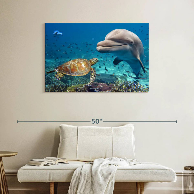 Aletra Underwater Friends, 26" H x 39" W