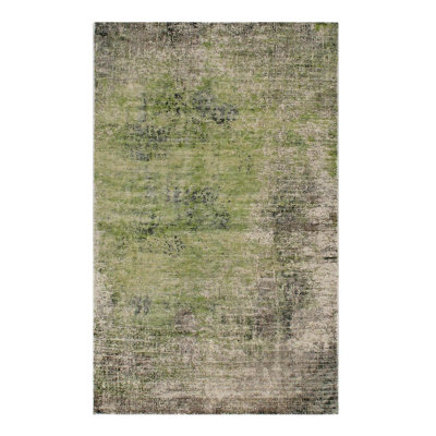 Area Rug in Green
