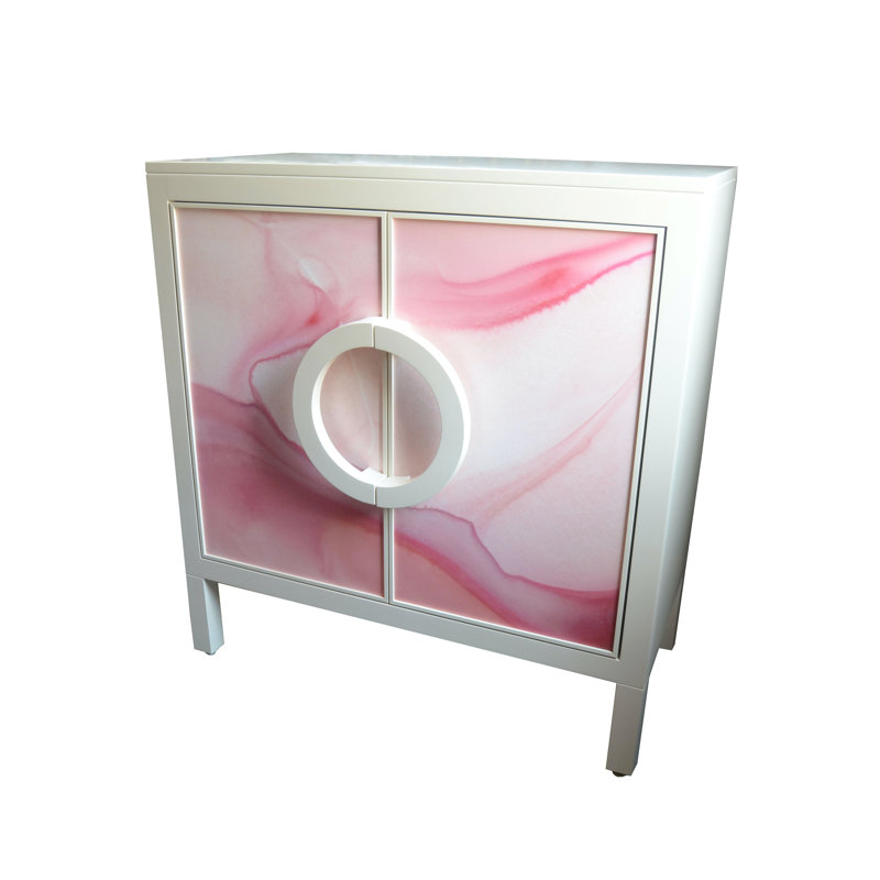 Mabel Solid Wood Accent Cabinet