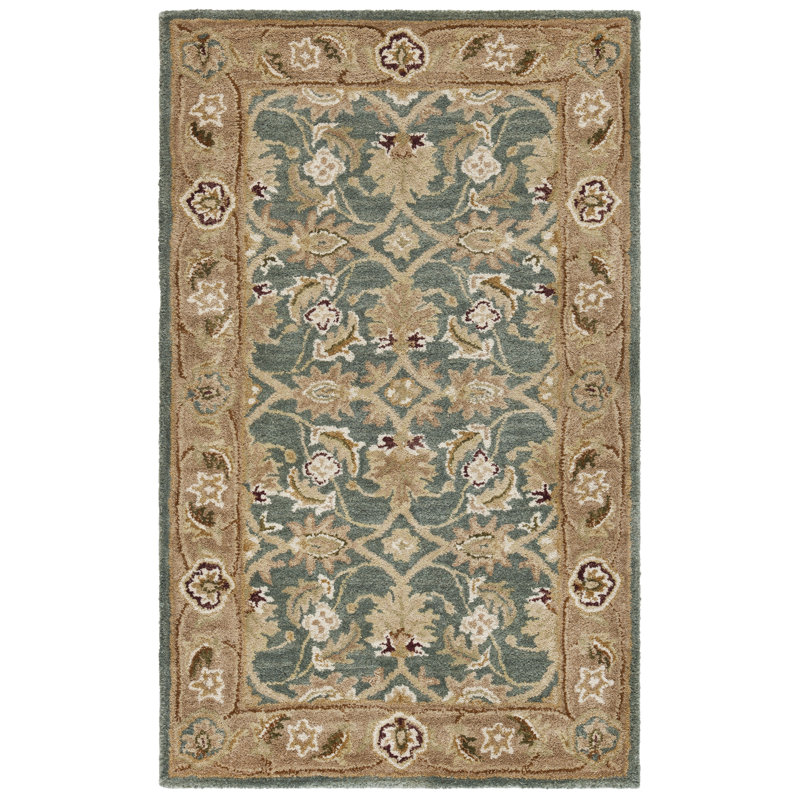 Tapis en laine touffeté à la main Brunos, Rectangulaire 3 pi x 5 pi
