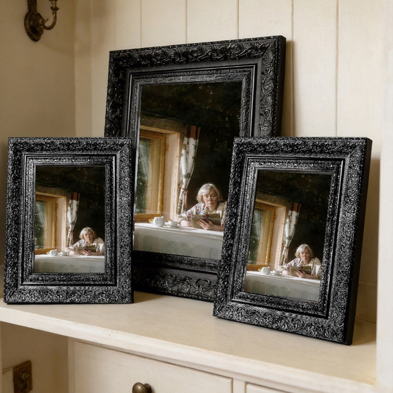 11 "x 14" cadre photo noir 1PC pour la mémoire de voyage, Black, 1