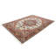 Tapis Oushak rouille en laine noué à la main 9 x 11 pi 11 po-561502806-561502808