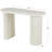 Console ovale en métal Cole and Grey