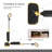15S Fast Heat-Up 7 in 1 Steamer Mop with 2 Washable Pad & Visible Water Tank-122719586