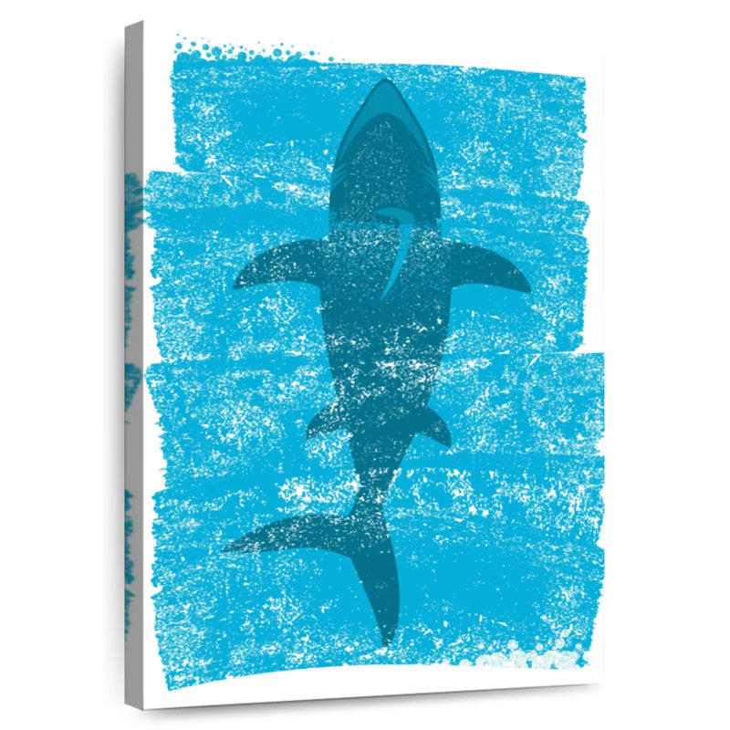 Brampt Simple Shark, 45" H x 30" W