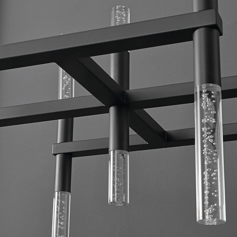 Evaria 26 - Light LED Chandelier, Matte Black