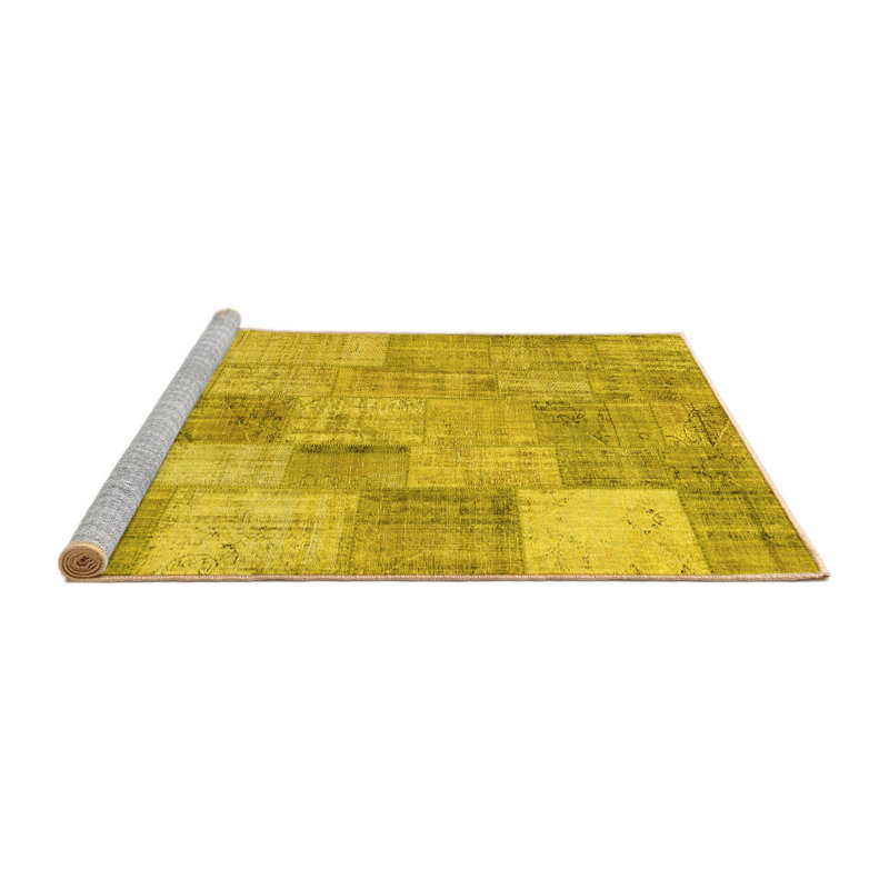 Ellee Performance Geometric Indoor Rug, Square 4'