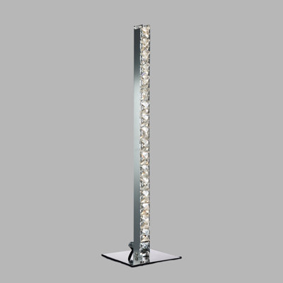 50cm Chrome Table Lamp