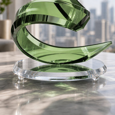 Zameir Acrylic Sculpture  