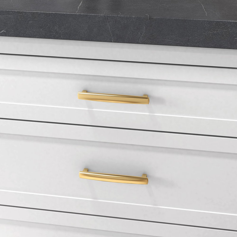 4947 Severin Fayerman A Pull, Polished Brass