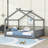 Montessori House Floor Bed with Center Support Legs, Low‑Profile Safe Design-911721267-911721269