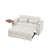 Chenille Loveseat Sleeper Sofa Bed With Storage Armrest ,USB Port ,Side Table-2031593008