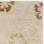 Tapis beige à motif floral Viscos / laine Coreatha Martha Stewart-14413270