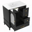 Meuble-lavabo autoportant avec lavabo et tiroirs-453995762