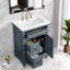 Meuble-lavabo moderne avec lavabo en céramique