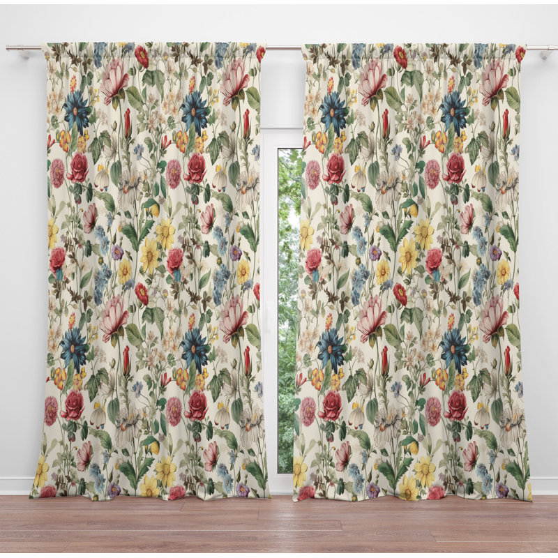 Majzara Room Darkening Curtain Pair, 40" W x 82" L