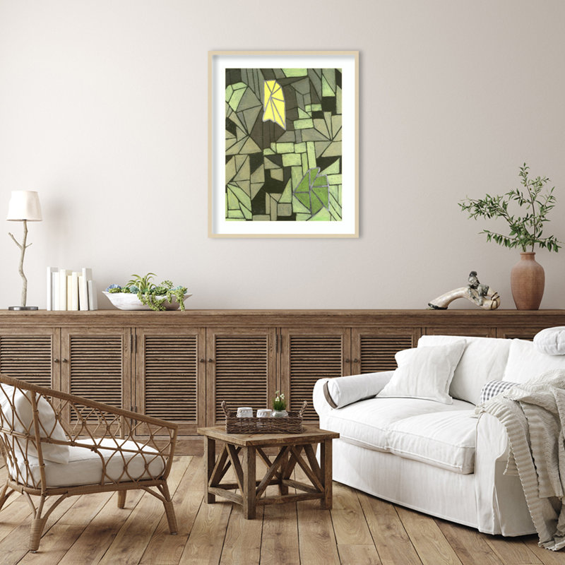 «Cubic Prism II» par Vanna Lam, impression sur bois encadrée, H 41 po x l 33 po