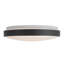 Yanis 16-in Black dimmable LED Flush Mount-1189237040