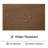 Dencho Solid  Detachable Sticky Tab Top Outdoor Curtain Single Panel-373886912-373886918