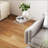 Rectangular Coffee Table with Manufactured Wood Table Topand Shelf