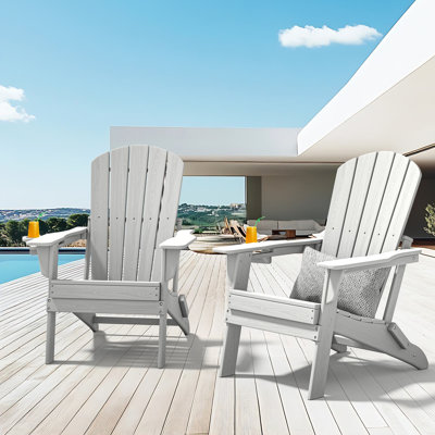 Antionetta Outdoor Adirondack Set