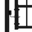 Chamya Black Metal Gate-1401601736