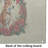 Christmas Flowers Frame Wood Glass Cutting Board