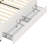 Twin Size L-Shaped Corduroy Daybed,Upholstered Bed Frame With  2 Storage Drawers, Beige-129436278