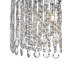 Clapper 5 - Light Chrome Crystal Pendant