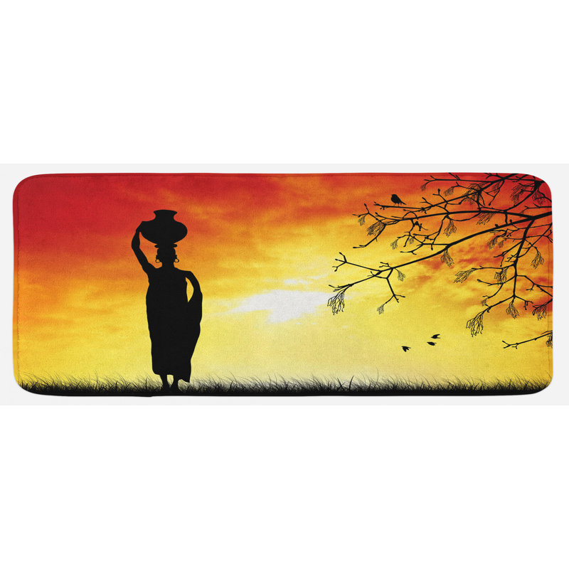 Tapis de cuisine africain