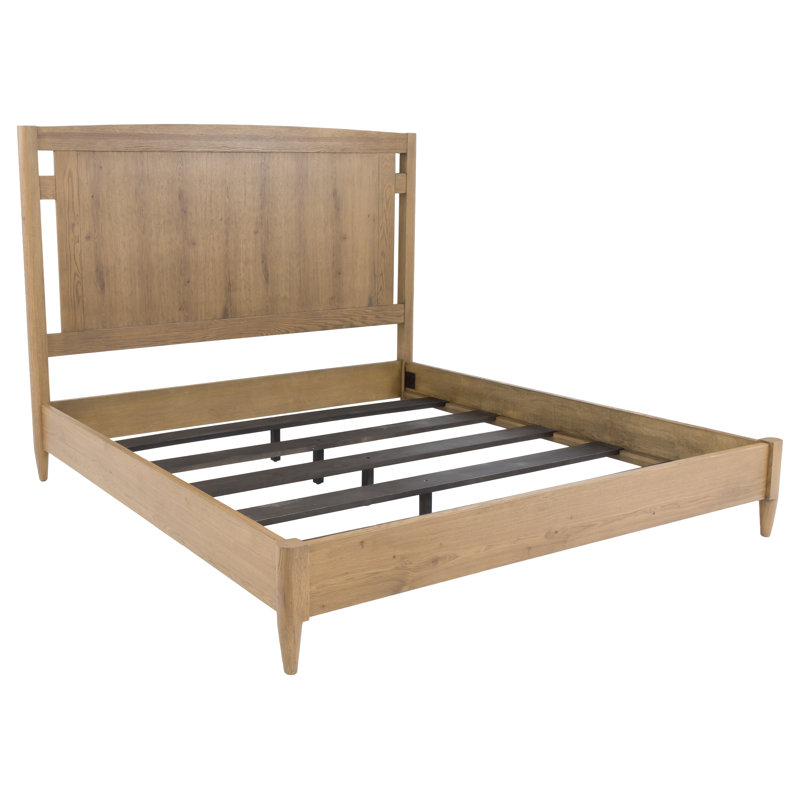 Maxwell Panel Headboard Design Bed, King, Sunlit Oak