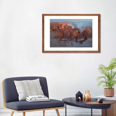 «Bridged Finish II», impression d'art mural encadrée