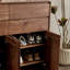 Armoire à chaussures en bois massif