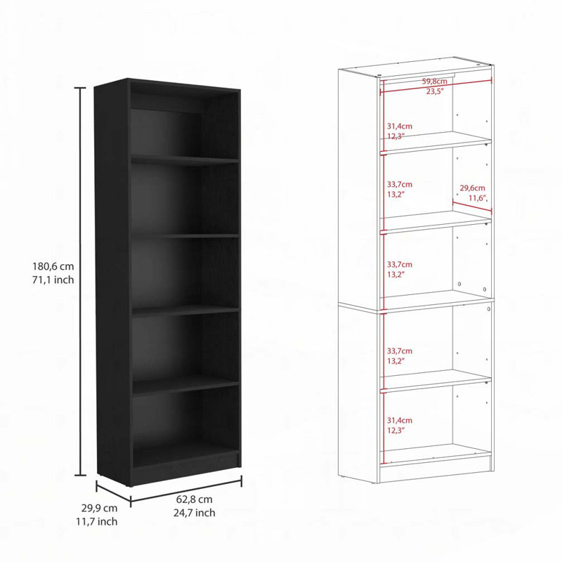 3 bibliothèques de salon 3 pièces