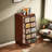 Retro Hand-Painted Solid Wood Cabinet
