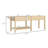 Elevated Garden Bed,Wood Raised Garden Box,with Side Table,Bottom Shelf,Bed Liners and Drainage Holes-128986334