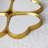 Vintage-chic 9.7'' Gold Heart & Clover Wall Mirror Ensemble (set Of 3)