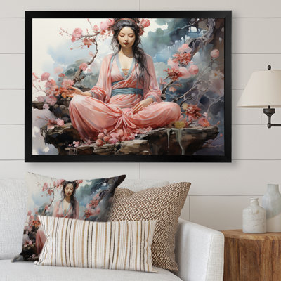 " China Art Goddess Of Budha "