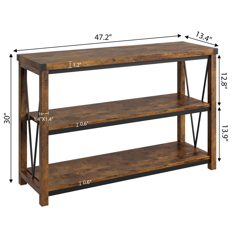 119.4cm Console Table, Brown