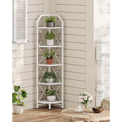 Industrial Corner Bookshelf