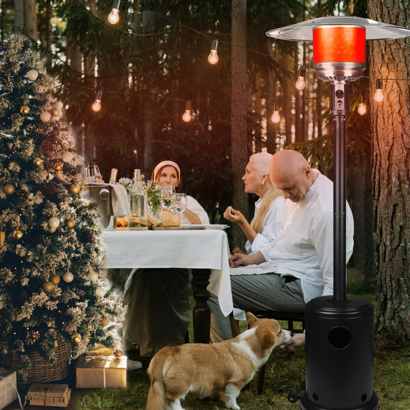 Chauffe-terrasse d'extérieur au propane