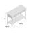 Mercado 2-drawer Solid Wood Sofa Console Table with Shelf