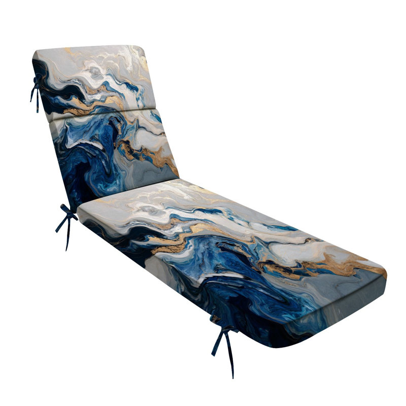 Coussin de patio pour l'extérieur Peenoke 3 po Marble