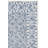 Dip Dye Hand Tufted Wool/Cotton Oriental Rug in Ivory/Blue-95854224