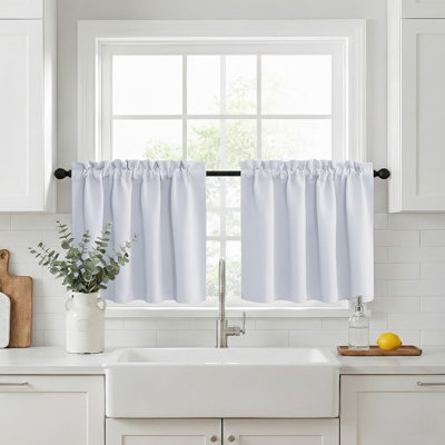 Polyester Blackout Rod Pocket Valance