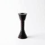 Ebony Wood Taper Candle Holder