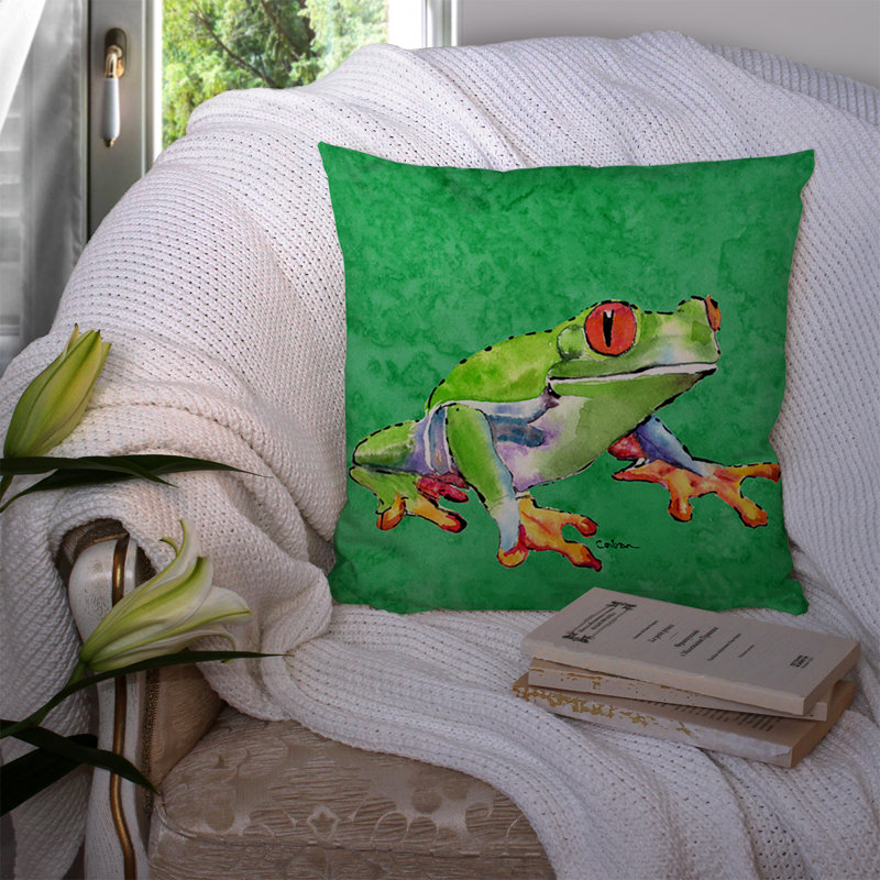 Coussin intérieur/extérieur grenouille