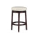 Solid Wood Faux Leather Swivel Counter & Bar Stool